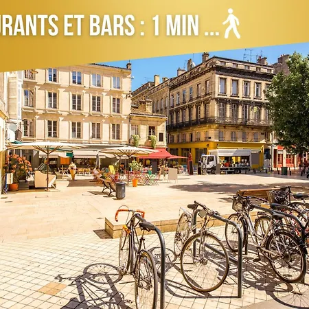 Free Parking - Self Checkin - Wifi - Balcony - Le Cheverus - Superbordeaux Bordeaux